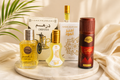 4 IN 1 DEAL DIRHAM AMEER AL OUD ALSHAMS BODY SPRAY PLUS ATTAR
