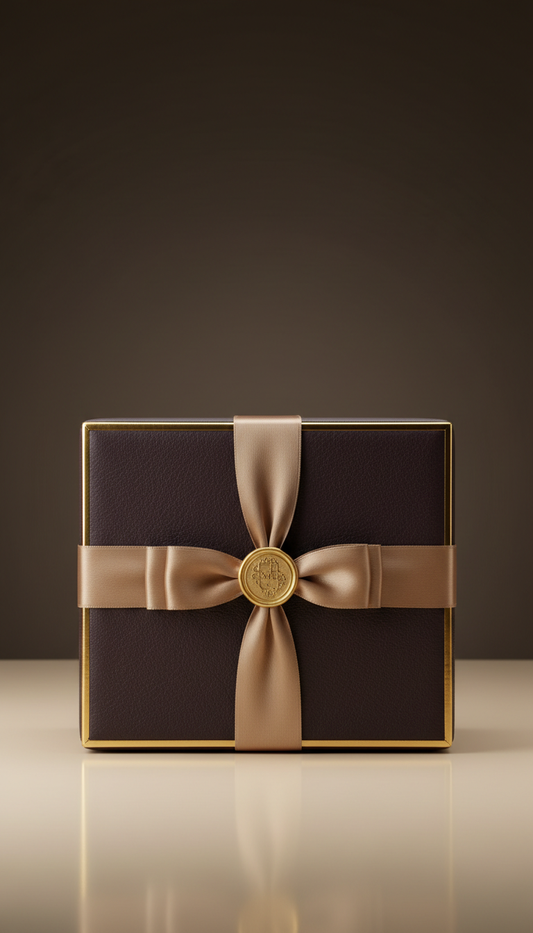 Leather-Bound Bespoke Gift Box